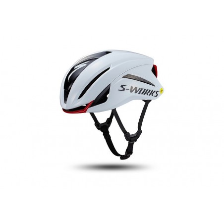 Casque Specialized S-Works Evade 4 Blanc/Rouge