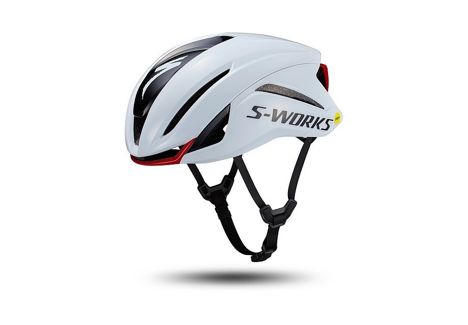 Casco Specialized S-Works Evade 4 White/Red