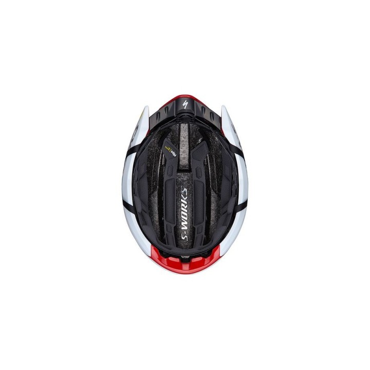 Casque Specialized S-Works Evade 4 Blanc/Rouge