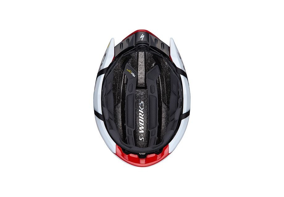 Casco Specialized S-Works Evade 4 White/Red