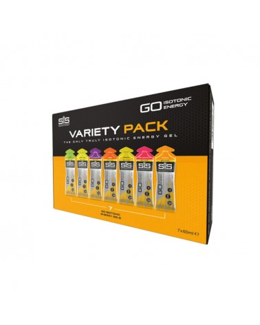 Pack de 7 Geles SIS Go isotónicos Energía variado
