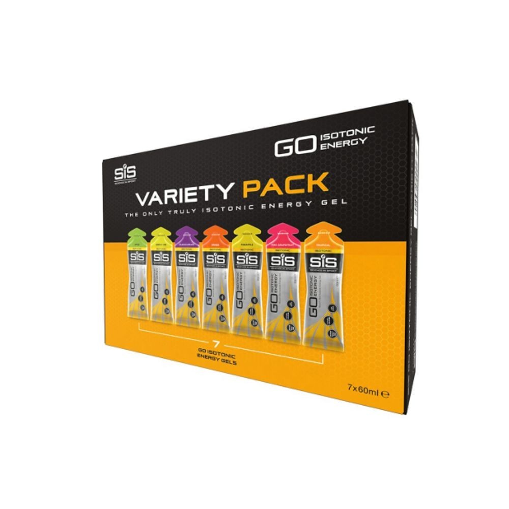 Pack de 7 Geles SIS Go isotónicos Energía variado
