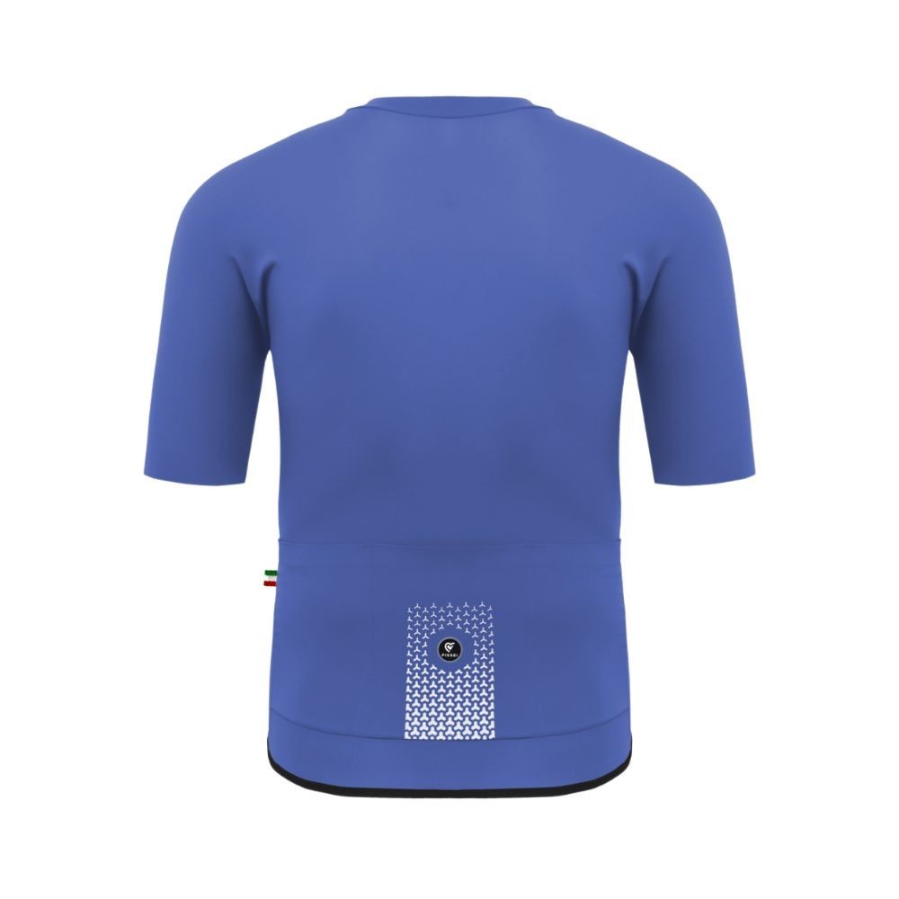 Maillot homme à manches courtes Pissei Primapelle Blue Indigo