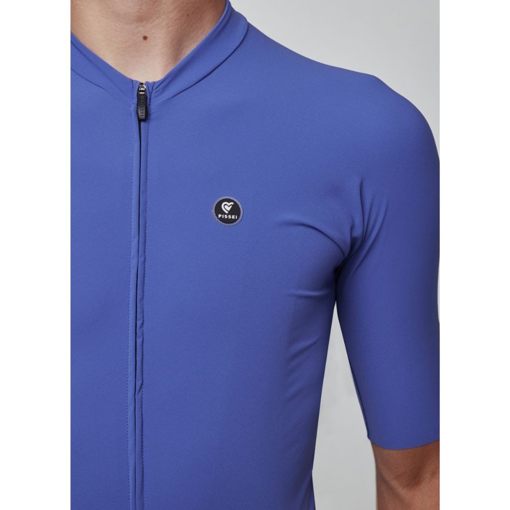 Maillot homme à manches courtes Pissei Primapelle Blue Indigo
