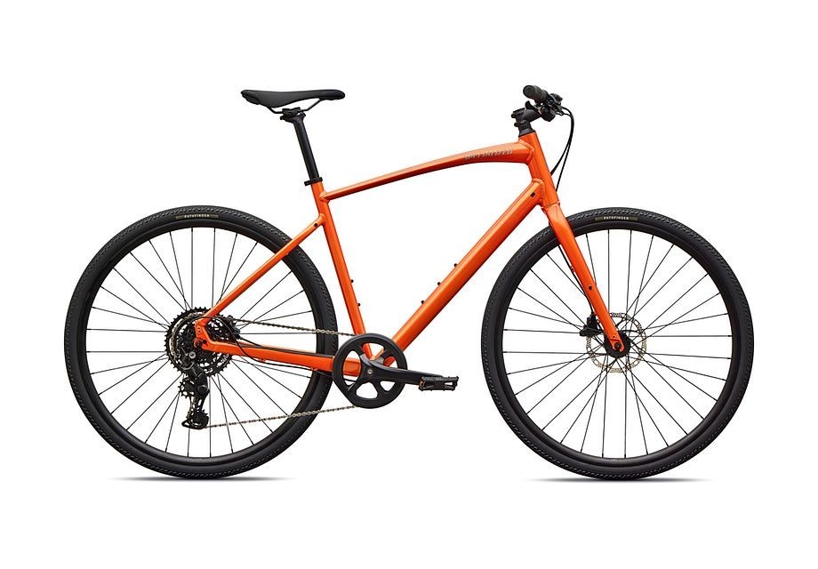 Bicicleta Specialized Sirrus X 2.0 Gloss Tangerine/Shadow Silver Reflective