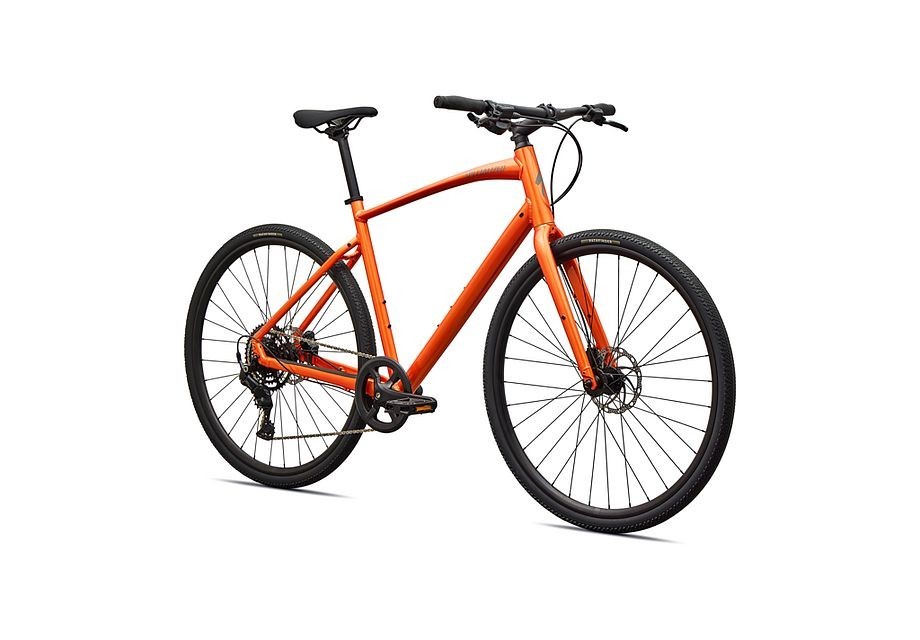 Bicicleta Specialized Sirrus X 2.0 Gloss Tangerine/Shadow Silver Reflective