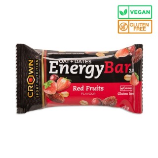 Barre énergétique Crown Energy Bar 2.0 aux fruits rouges
