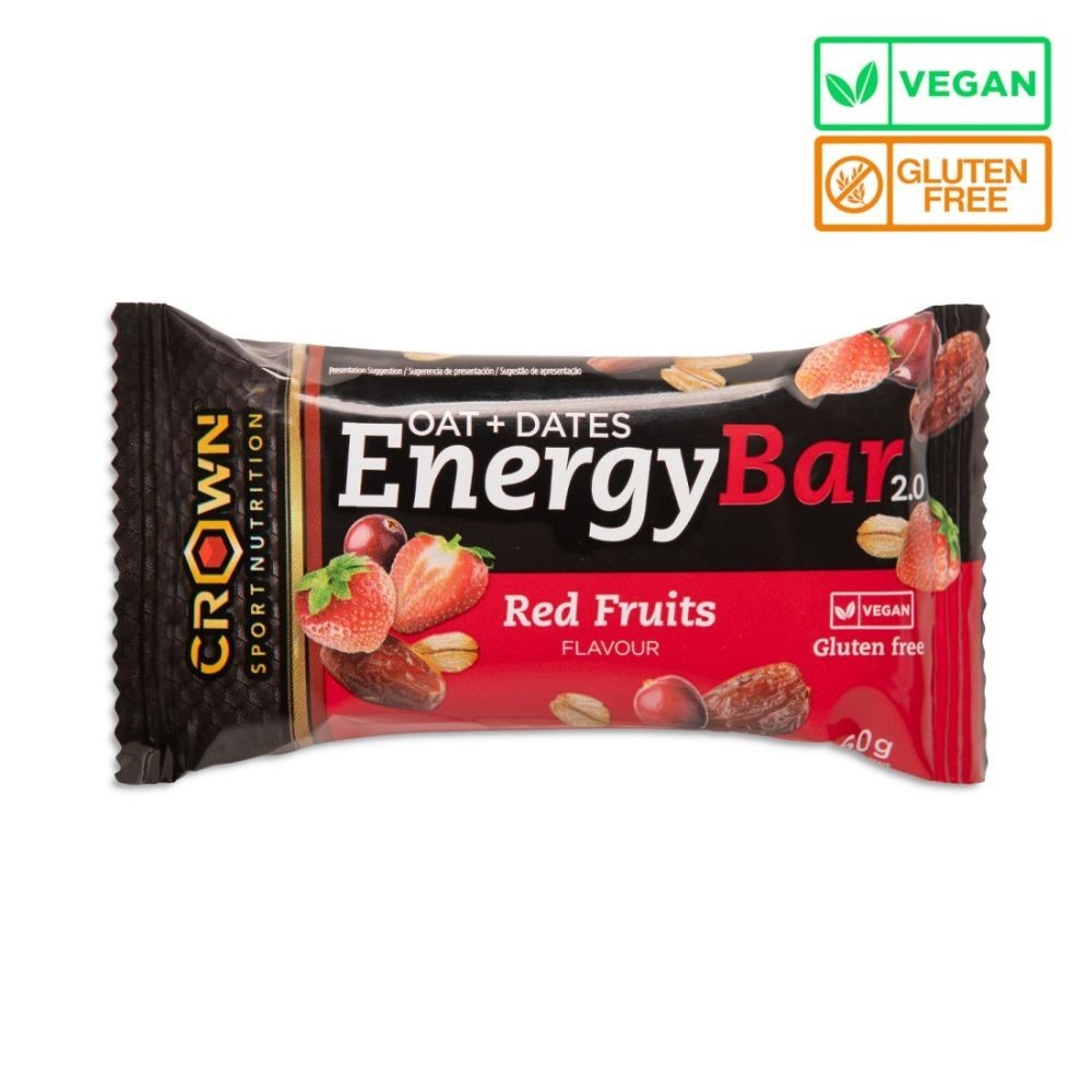 Barre énergétique Crown Energy Bar 2.0 aux fruits rouges