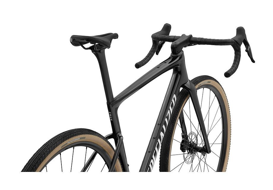 Bicicleta Specialized Crux 5 Comp Sram Rival XPLR Obsidian Metallic/Dune White