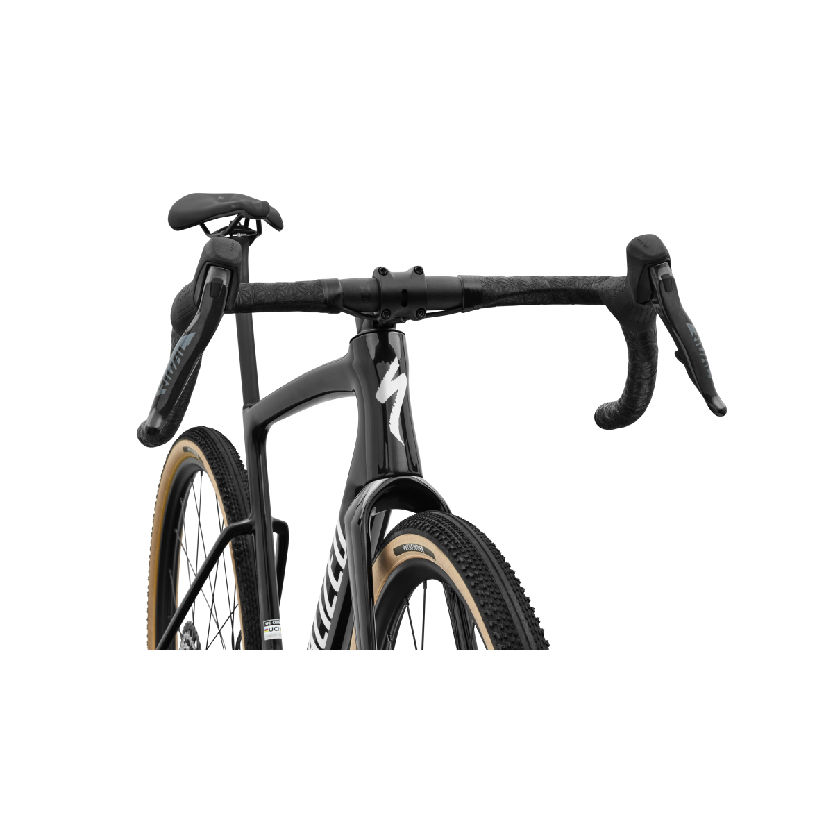 Vélo Specialized Crux 5 Comp Sram Rival XPLR Obsidian Metallic/Dune White