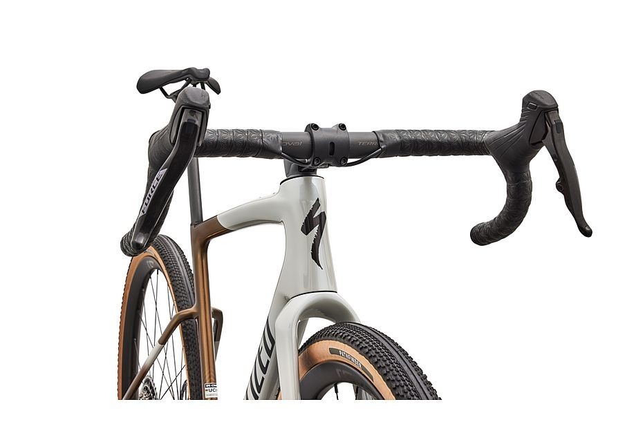 Bicicleta Specialized Crux 5 Expert Sram Force XPLR Burnt Gold/Dolomite Metallic/Obsidian Metallic