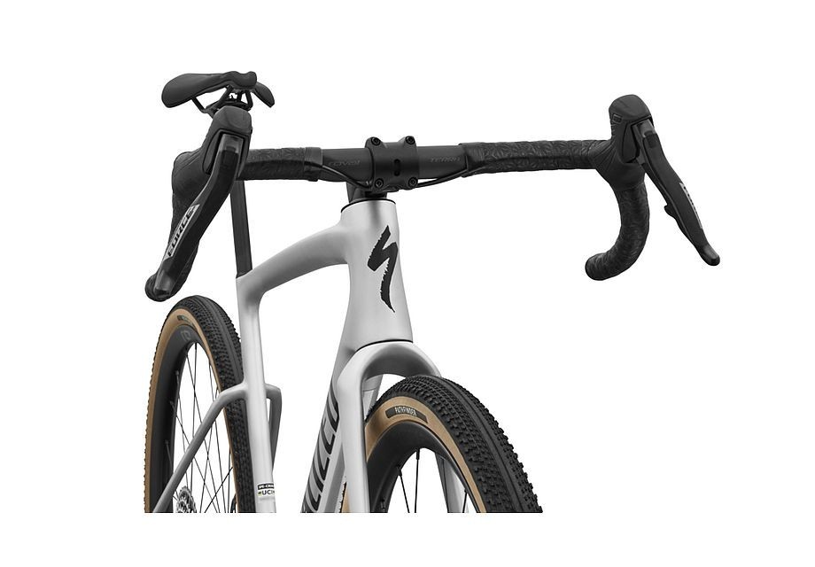 Bicicleta Specialized Crux 5 Expert Sram Force XPLR Shadow Silver/Obsidian Metallic