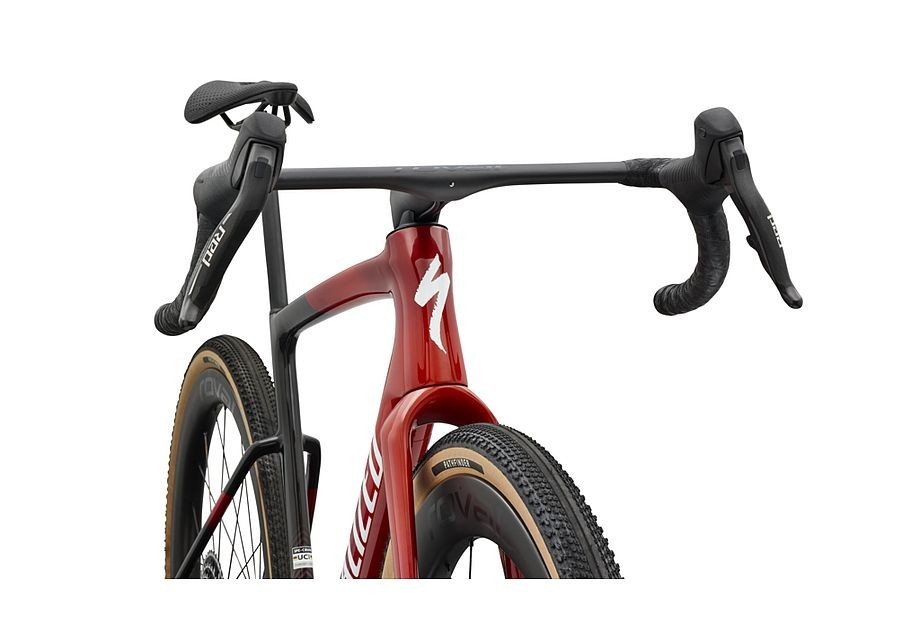 Bicicleta Specialized Crux 5 S-Level Sram RED XPLR Redwood Metallic/White
