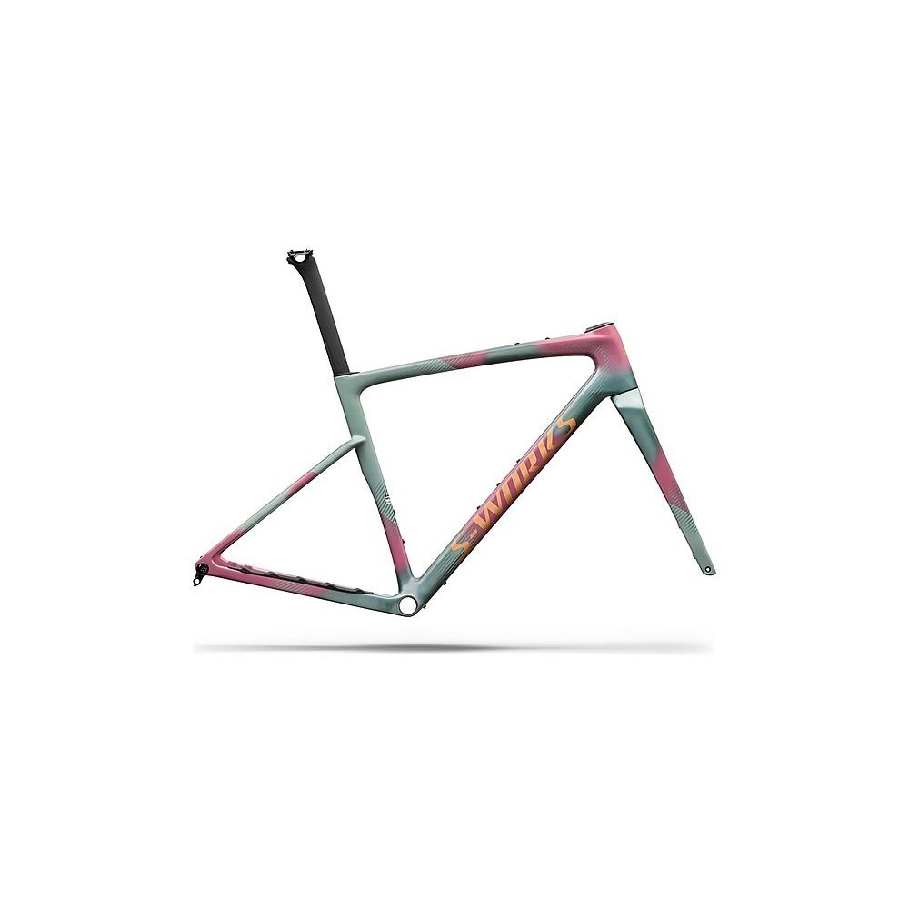 Cuadro Specialized S-Works Crux 5 Agave Grey/Photon Tint over Silver Dust