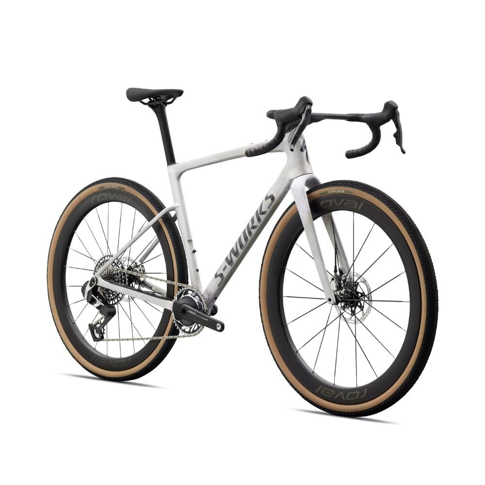Vélo Specialized S-Works Crux 5 Sram RED XPLR Silver Dust/Amethyst Frost/Nebula Metallic