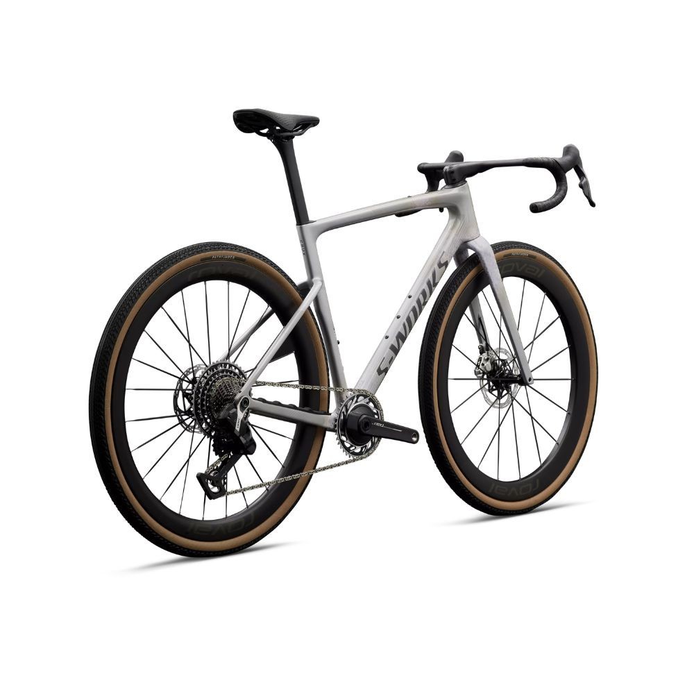 Bicicleta Specialized S-Works Crux 5 Sram RED XPLR Silver Dust/Amethyst Frost/Nebula Metallic