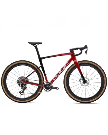 Bicicleta Specialized Crux 5 S-Level Sram RED XPLR Redwood Metallic/White