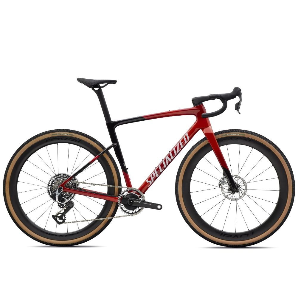 Bicicleta Specialized Crux 5 S-Level Sram RED XPLR Redwood Metallic/White