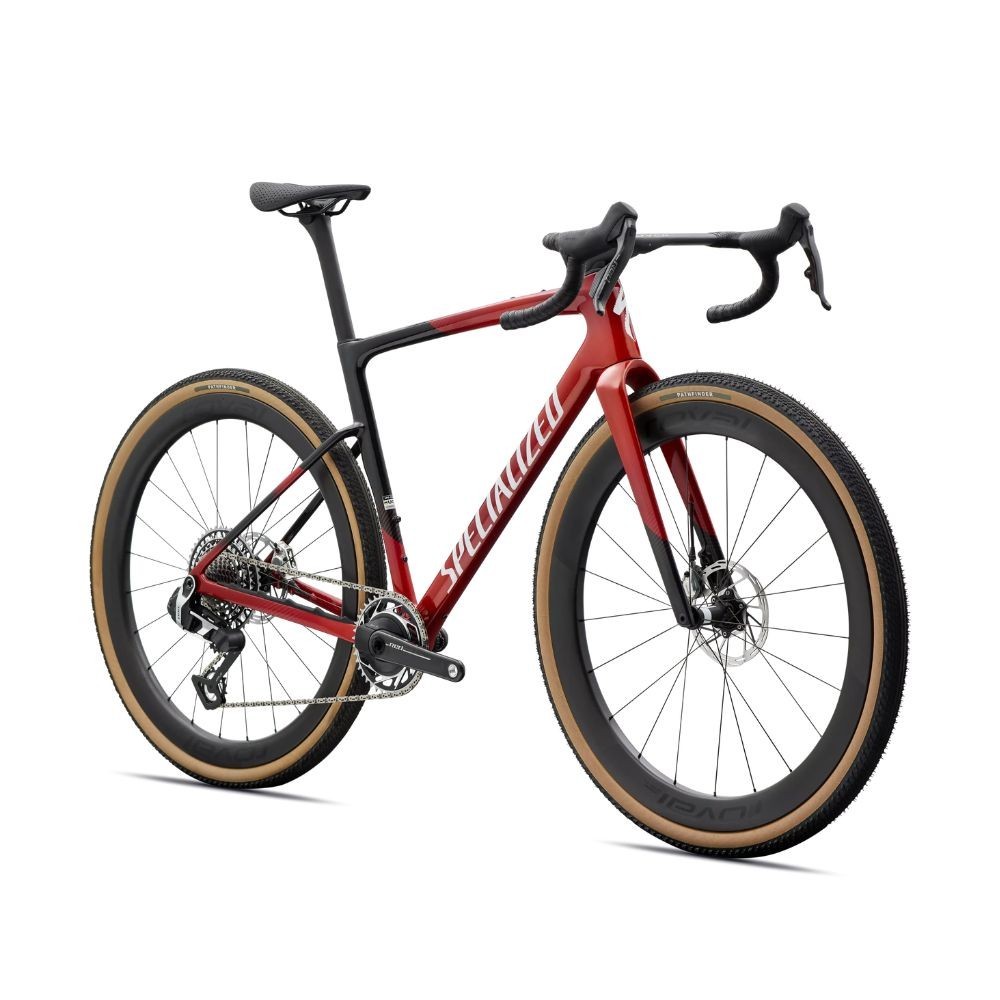 Vélo Specialized Crux 5 S-Level Sram RED XPLR Redwood Metallic/White