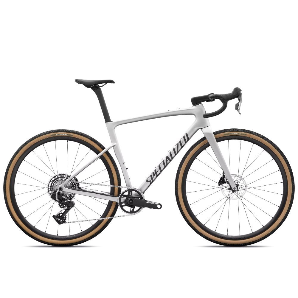 Bicicleta Specialized Crux 5 Expert Sram Force XPLR Shadow Silver/Obsidian Metallic