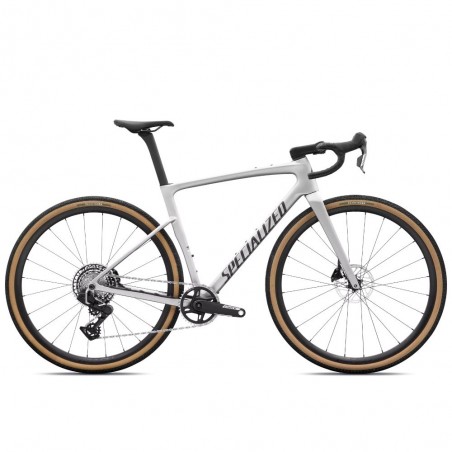 Bicicleta Specialized Crux 5 Expert Sram Force XPLR Shadow Silver/Obsidian Metallic