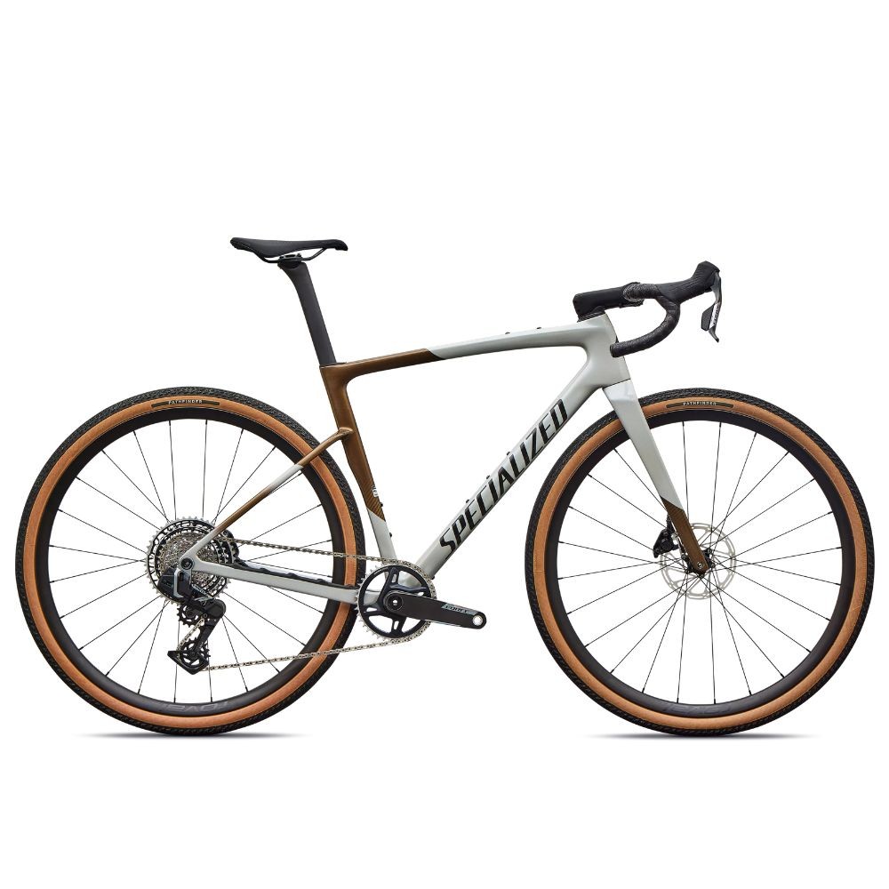 Bicicleta Specialized Crux 5 Expert Sram Force XPLR Burnt Gold/Dolomite Metallic/Obsidian Metallic