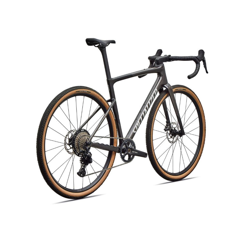 Vélo Specialized Crux 5 Sport Shimano GRX 800 Silver Pearl Smoke/Silver Dust