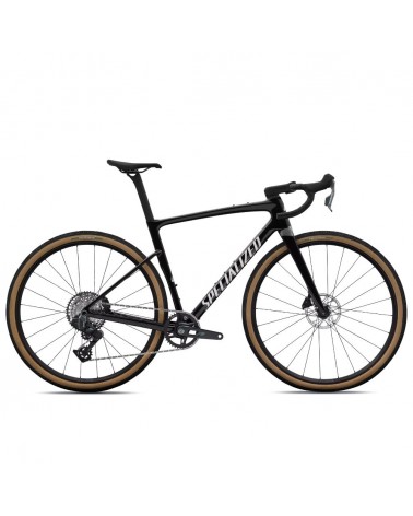 Bicicleta Specialized Crux 5 Comp Sram Rival XPLR Obsidian Metallic/Dune White