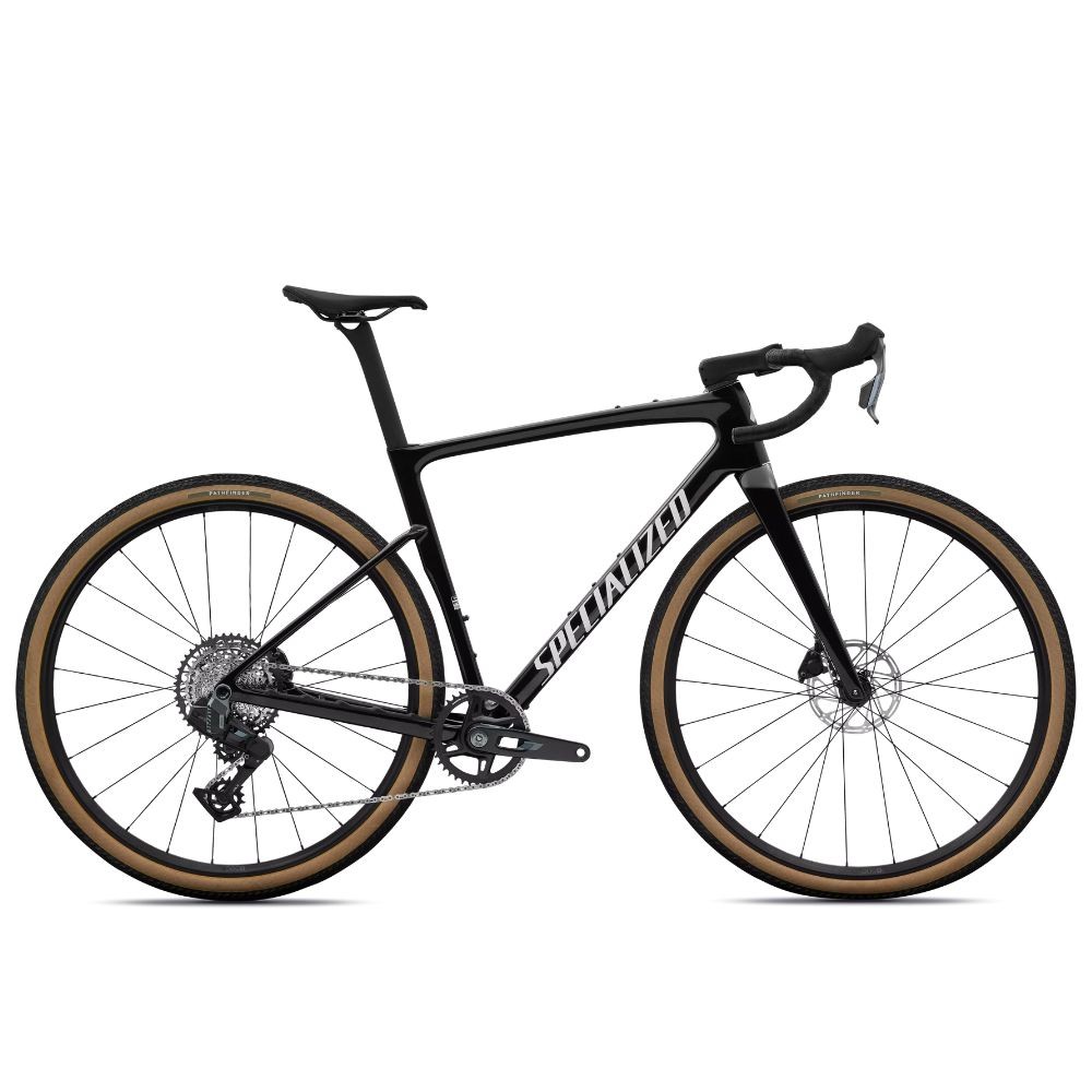 Bicicleta Specialized Crux 5 Comp Sram Rival XPLR Obsidian Metallic/Dune White