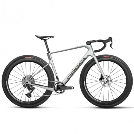 Bicicleta Orbea Terra Race M21Eltd 1X Custom Metallic White Chic/Anthracite Glitter