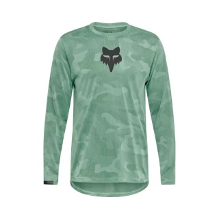 T-shirt à manches longues Fox Ranger TruDri vert sapin