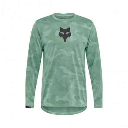 Camiseta Manga Larga Fox Ranger TruDri Verde Pino