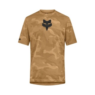 Camiseta Manga Corta Fox Ranger TruDri marrón nuez moscada