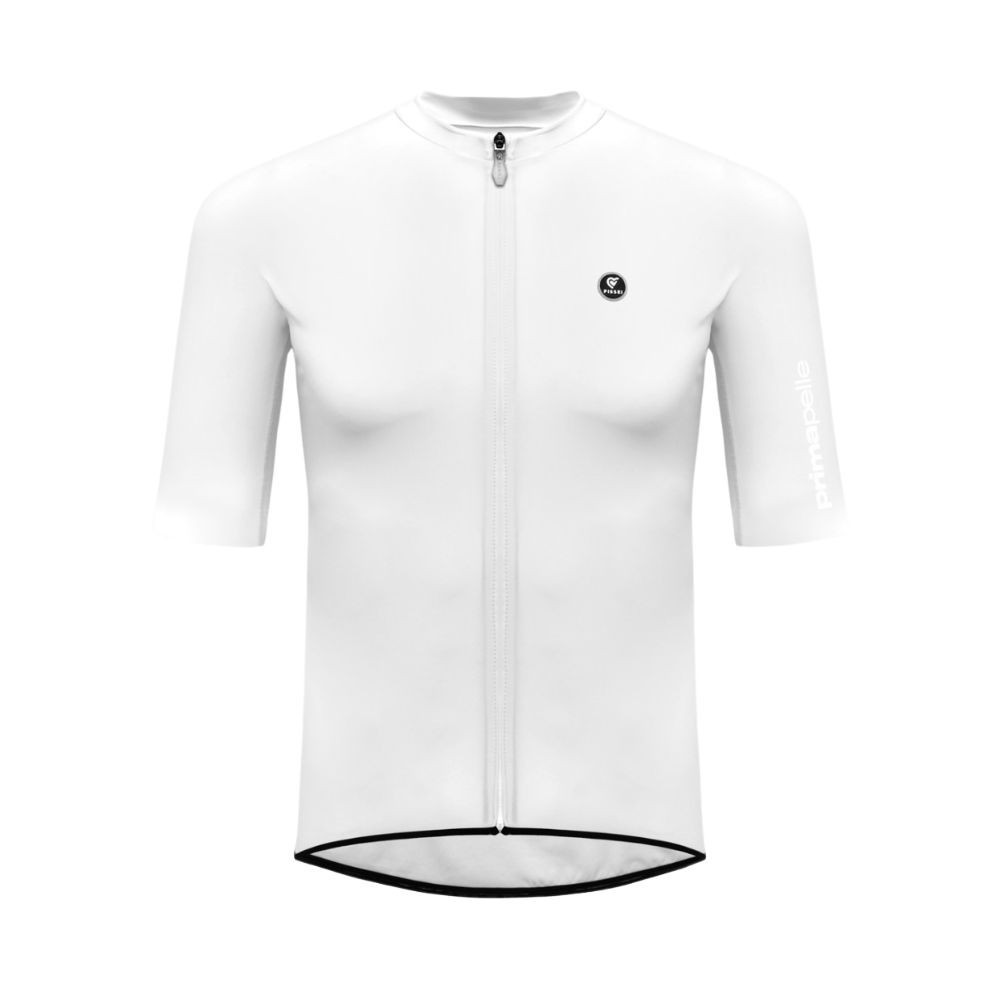 Maillot homme à manches courtes Pissei Primapelle Blanc