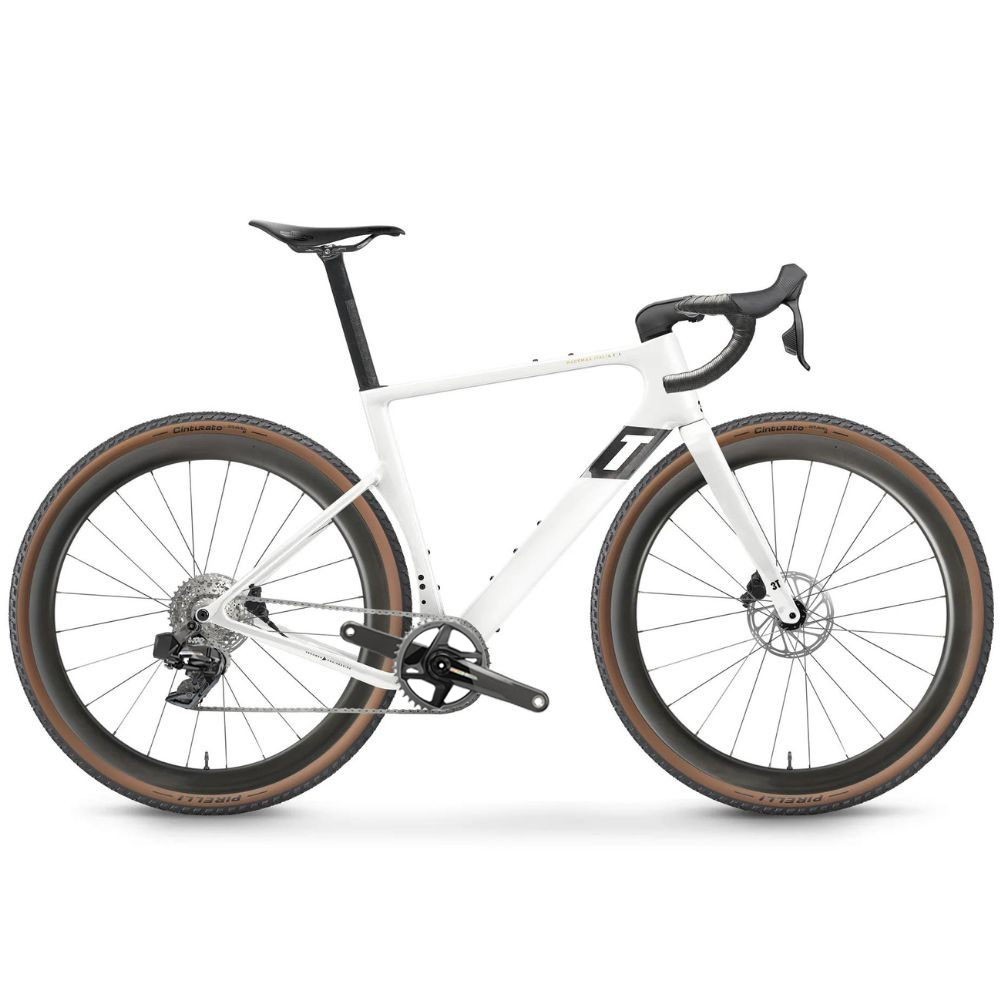 Bicicleta 3T Racemax Italia Force XPLR AXS 1X12 700C 2025 Blanco