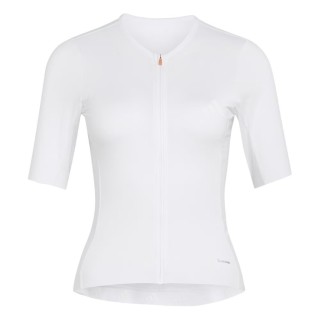 Maillot à manches courtes pour femme Adidas Tempo blanc