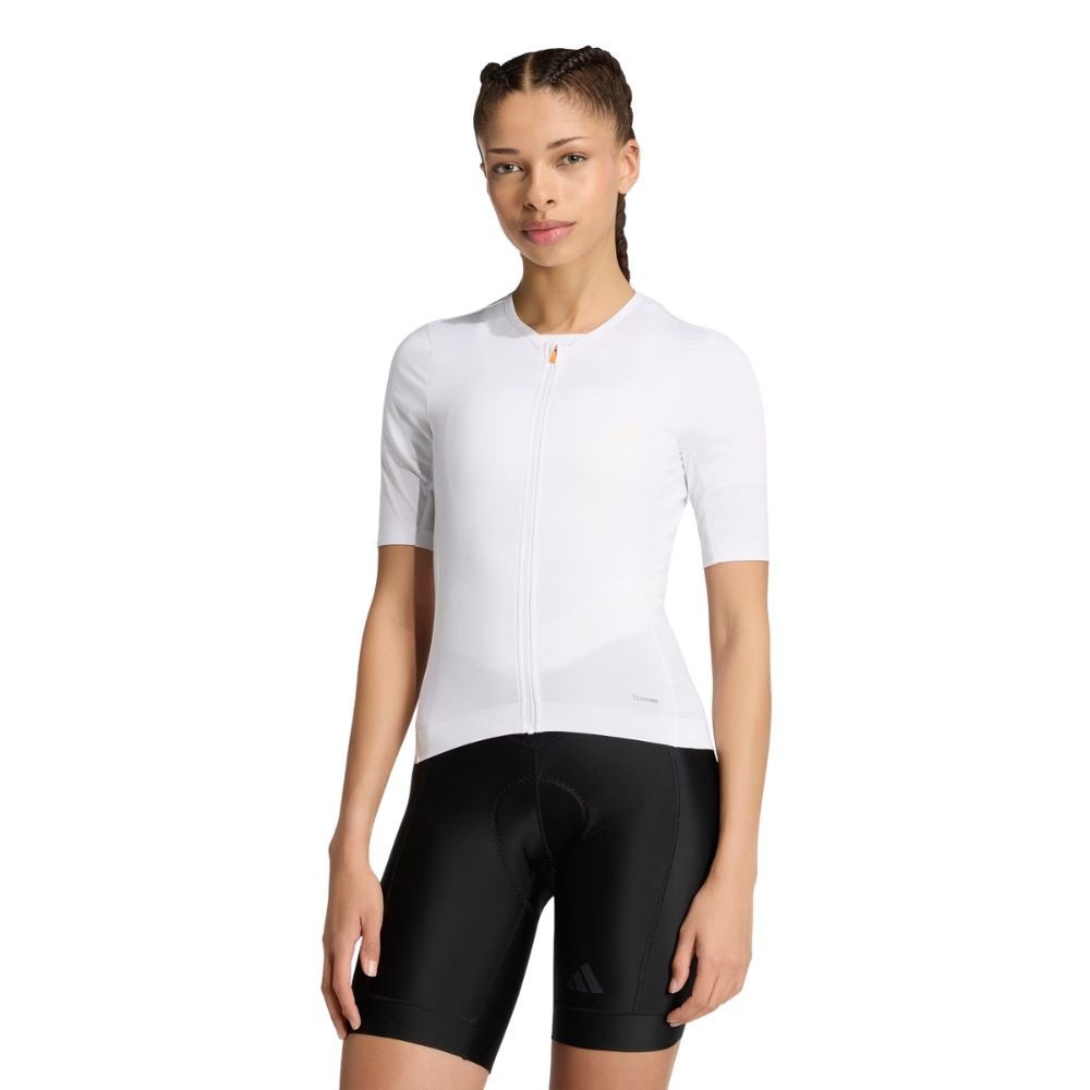 Maillot Manga Corta Mujer Adidas Tempo Blanco