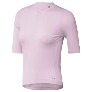 Maillot à manches courtes pour femme Adidas Tempo Clear Pink