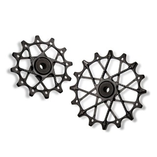 Pignon Roldana Garbaruk Para Sram 12 dents + 16 dents, 11/12 vitesses. Noir