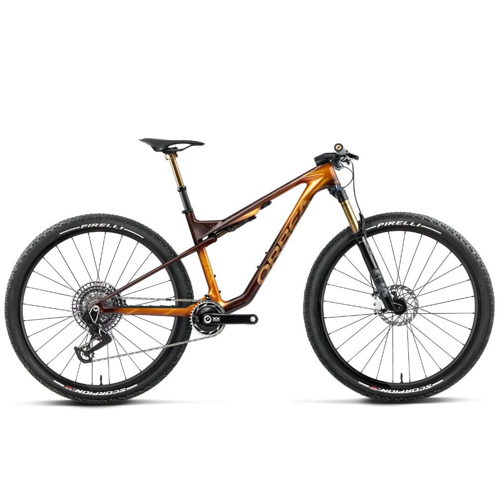 Vélo Orbea OIZ M-LTD Caramel Carbon - Orange Leo (brillant)