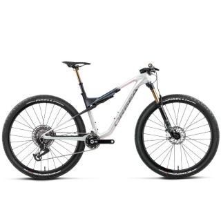 Vélo Orbea OIZ M-LTD Iris White - Finition Seaweed Carbon (brillant)