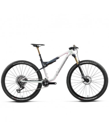 Bicicleta Orbea OIZ M-LTD Iris White - Seaweed Carbon View (Gloss)