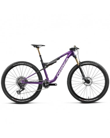 Bicicleta Orbea OIZ M-LTD Royal Plum - Diamond Black Carbon View (Matt)