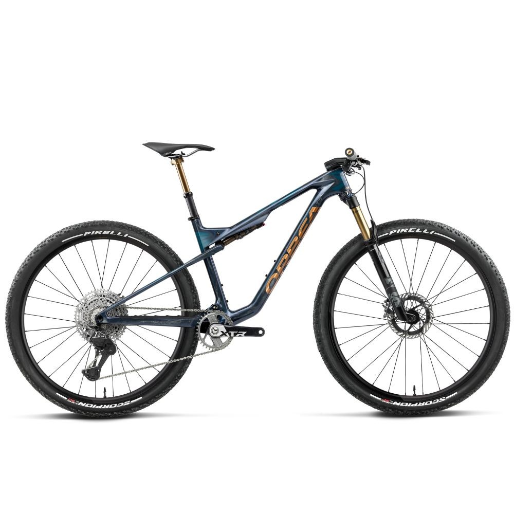 Bicicleta Orbea OIZ M-TEAM FACTORY Fuel Carbon View - Titan Gold (Gloss)