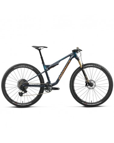 Bicicleta Orbea OIZ M-TEAM AXS Fuel Carbon View - Titan Gold (Gloss)
