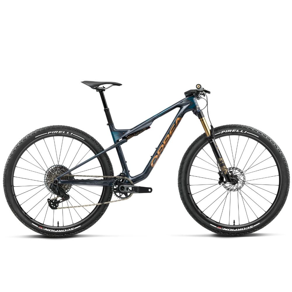 Bicicleta Orbea OIZ M-TEAM AXS Fuel Carbon View - Titan Gold (Gloss)