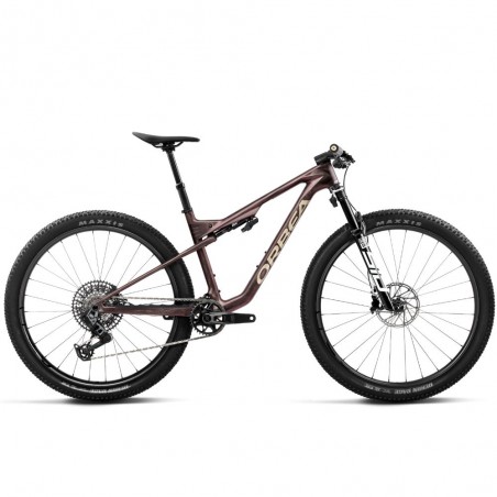 Bicicleta Orbea OIZ M10 AXS Burning Ashes C. View (Matt) - Ivory White (Gloss)