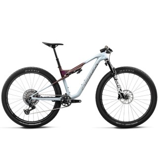 Bicicleta Orbea OIZ M10 AXS Frozen Concrete - Sunset Carbon View (Matt)