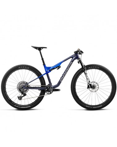 Vélo Orbea OIZ M10 AXS Noctiluca Carbon View - Bleu cobalt (brillant)