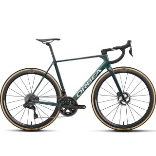 Vélo Orbea ORCA M10i LTD PWR Escape Green - Carbon View Matt